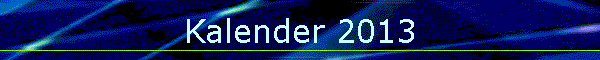 Kalender 2013